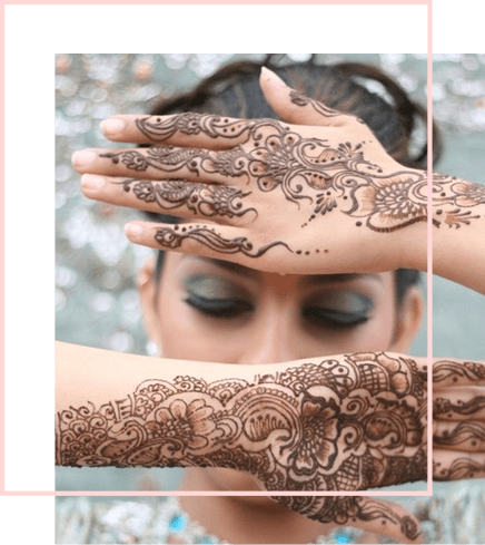How Much Does It Cost - Most Prettiest Mehndi Design In The World (436x489), Png Download