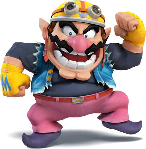 Wario Smash - Amiibo Super Mario Wario Figures (500x500), Png Download