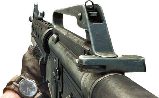 Clipart Transparent Image M Bo Png Call Of Duty - Black Ops M16 Grenade Launcher (636x393), Png Download