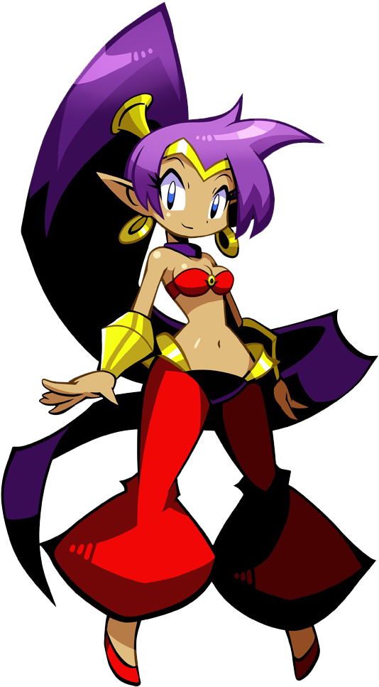 Shantae Artwork - Thumb - - Risky Boots Half Genie Hero (707x1000), Png Download