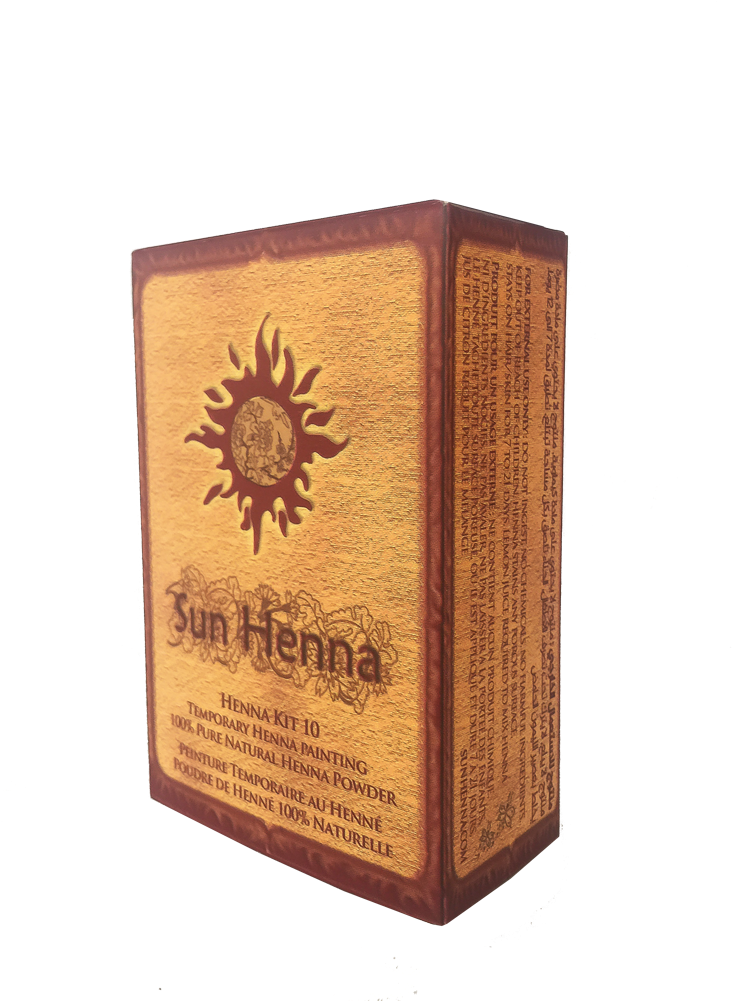 Sun Henna Kit - Henna (750x1000), Png Download