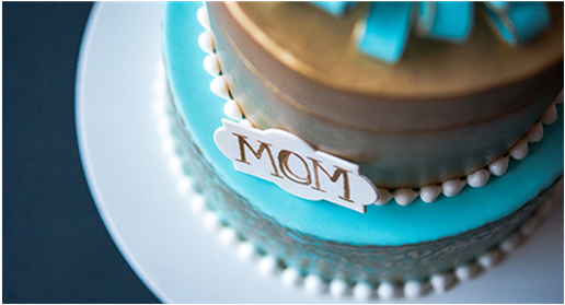 Mother's Day Cake - Mother's Day (565x305), Png Download