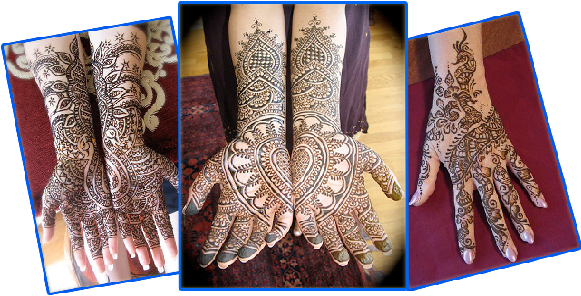 Mehandi Designs - Bridal Mehendi Design Png (741x347), Png Download