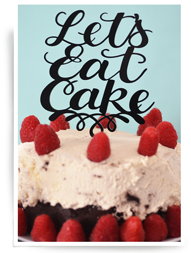 Let's Eat Cake - Let's Eat The Cake (400x510), Png Download