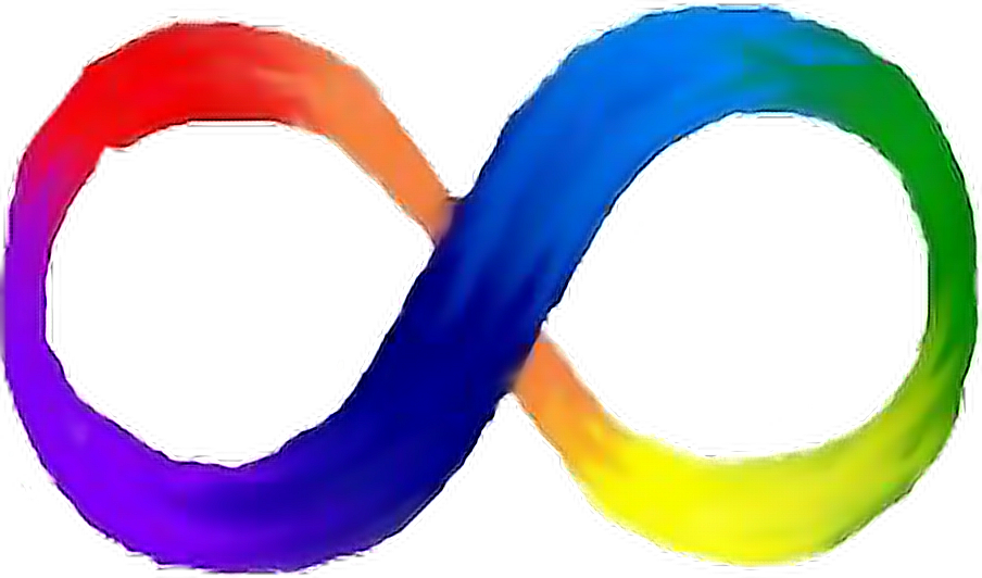 Sign In To Save It To Your Collection - Rainbow Infinity Sign (904x532), Png Download