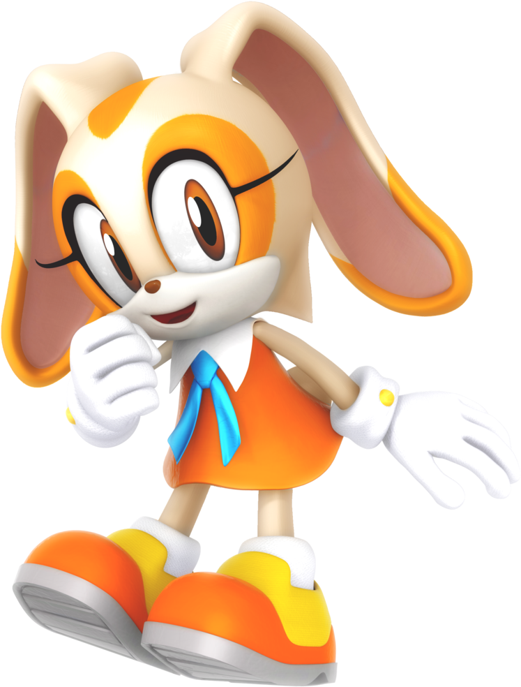 Smash Clipart Crashed - Cream The Rabbit 2017 (1024x1024), Png Download