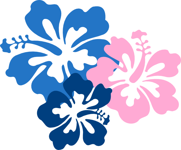 Hawaii Clipart Hibiscus Flower - Hibiscus Clip Art (600x498), Png Download