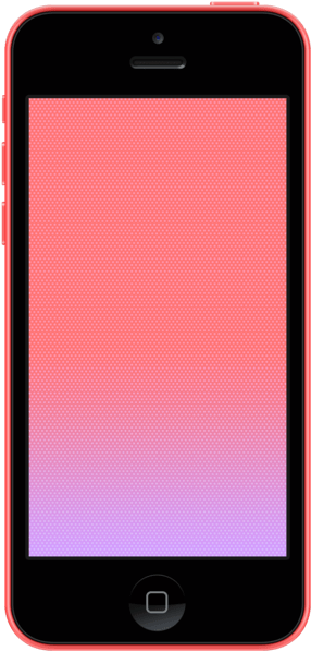 Iphone 5c Vector Mockup - Apple Iphone Vector Png (740x740), Png Download