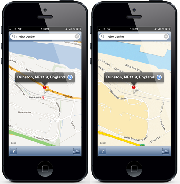 Classicmap1 - Ios 6 General Settings (590x605), Png Download