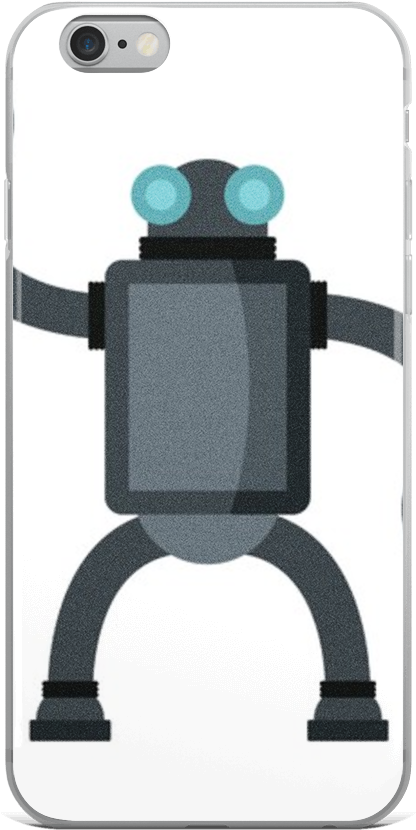 Iphone Case - Robot (1000x1000), Png Download