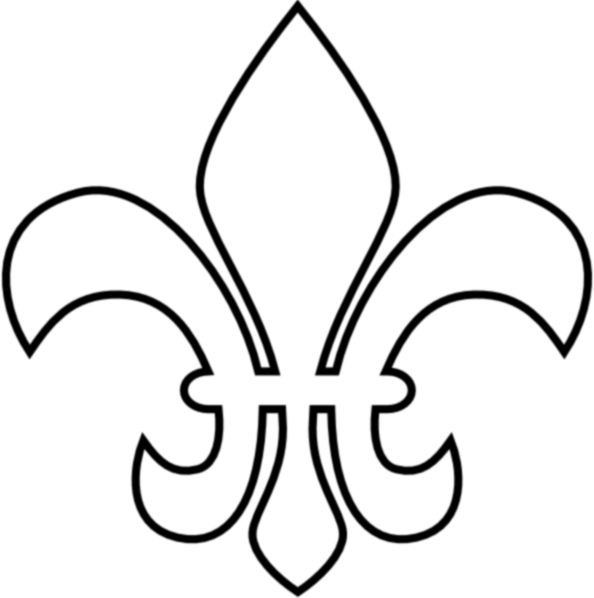 How To Set Use Lily Flower Svg Vector (594x598), Png Download