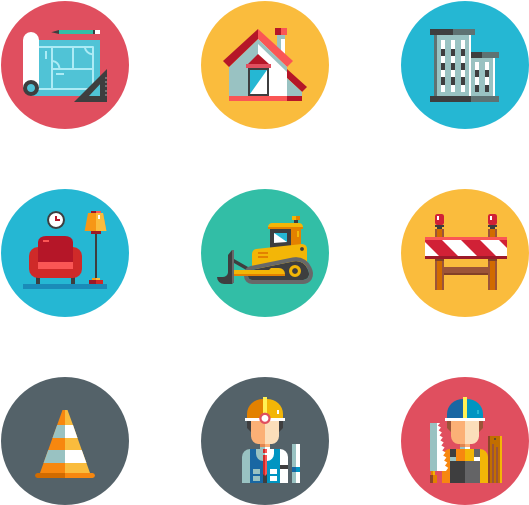 Construction - Candy Icons (600x564), Png Download