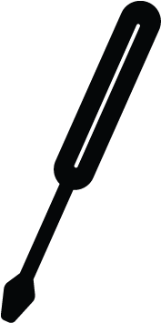 Screwdriver, Tools, Wrench, Screw Driver Icon - Baseball Bat Icon Png (800x800), Png Download