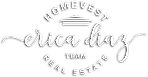 Erica Diaz Real Estate Logo In White - Emblem (622x325), Png Download