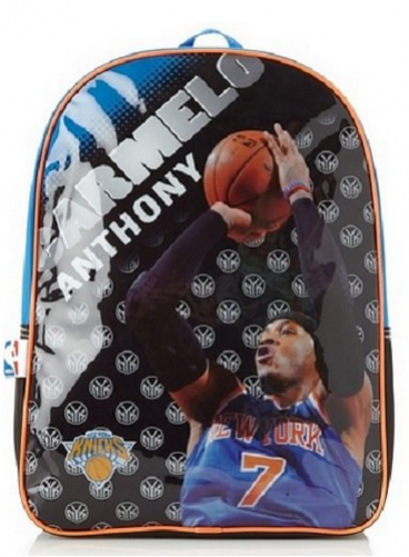 New York Knicks Carmelo Anthony Boys Backpack - Abn Carmelo Anthony Ny Knicks Backpack Book Bag 16 (500x500), Png Download