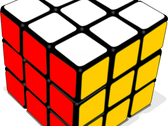 Rubik's Cube Png Transparent Images - Rubix Cube (640x480), Png Download