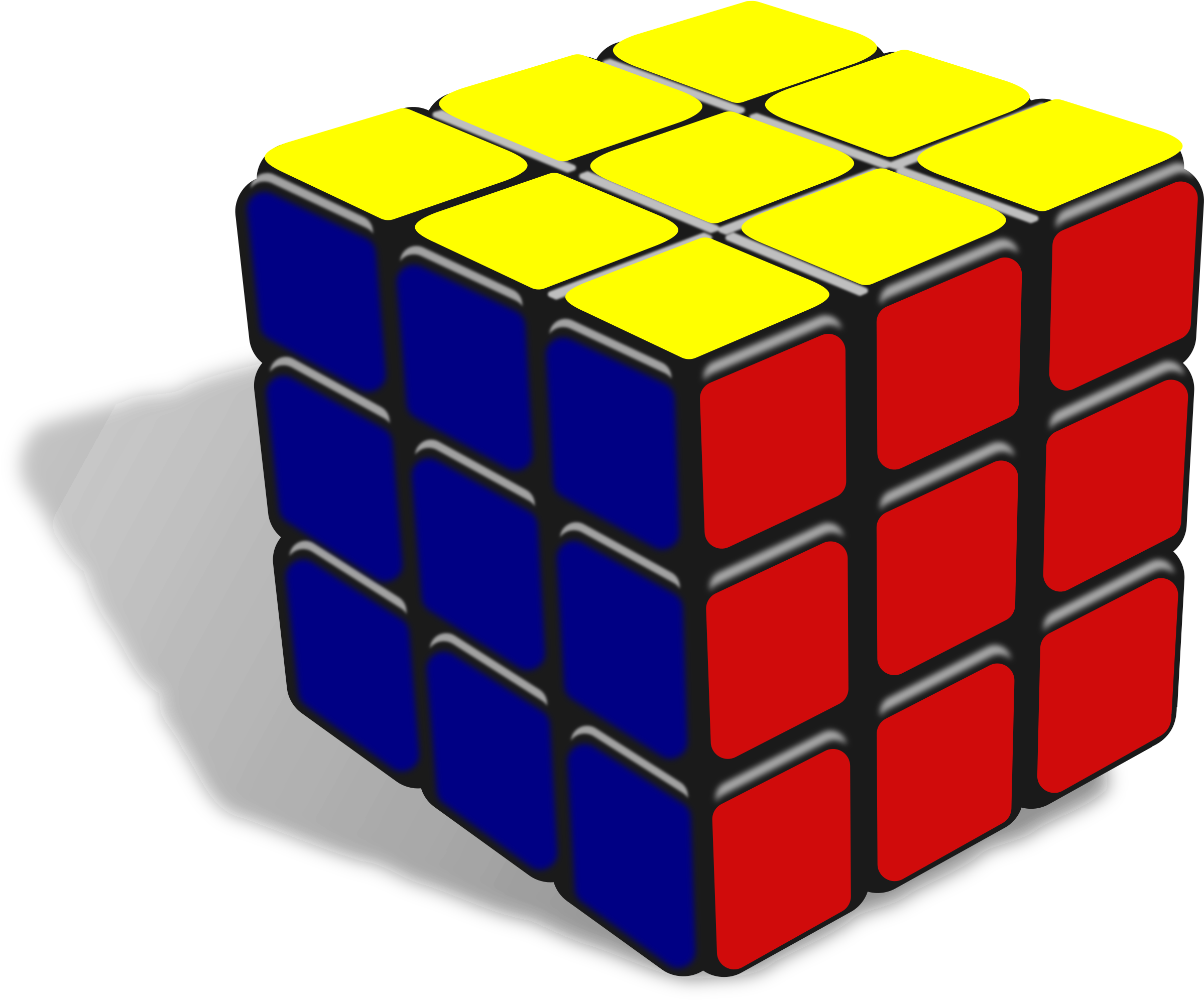 Puzzle Clipart Rubix Cube - Rubik's Cube Clip Art (802x690), Png Download