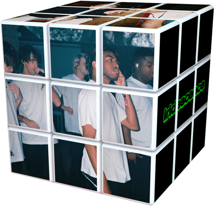 'iridescence' Rubiks Cube Digital Album Bundle - 5x 5 X 5 Speed Cube Puzzle, 6.5 Cm Ship From Usa (1024x1024), Png Download