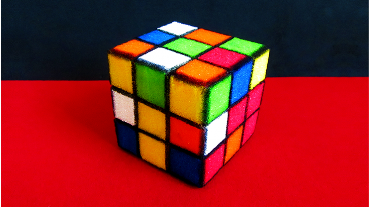 Sponge Rubik's Cube By Alexander May - Trick (736x828), Png Download