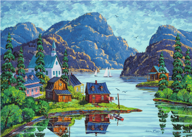 The Saguenay Fjord - Saguenay Fjord (640x640), Png Download