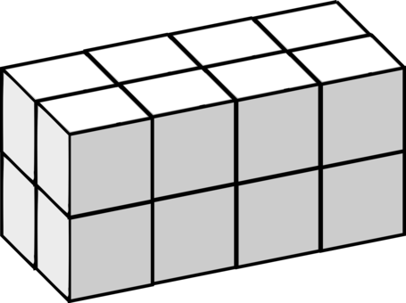 Tetris Rubik's Cube Three-dimensional Space Puzzle - 3d Cad Cube Png (455x340), Png Download