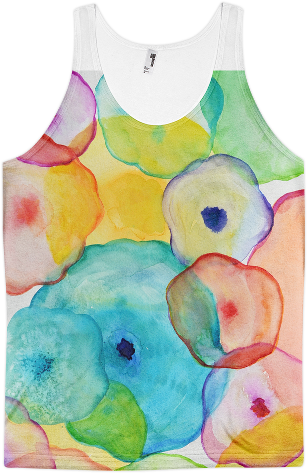 Jelly Color Tank - Active Tank (1000x1000), Png Download