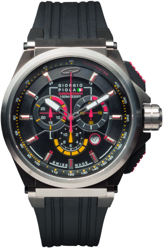 Strat-3 - Black Ltd - Giorgio Piola Orologi (530x530), Png Download