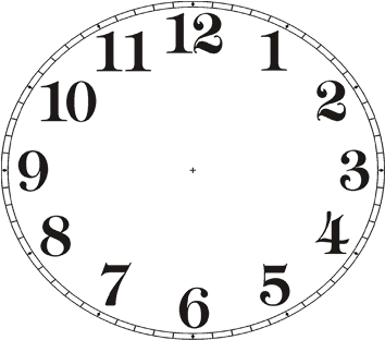 Lo Usuarios Que Deseen Participar En Este Evento Deberán - Clock Face Coloring Page (369x326), Png Download