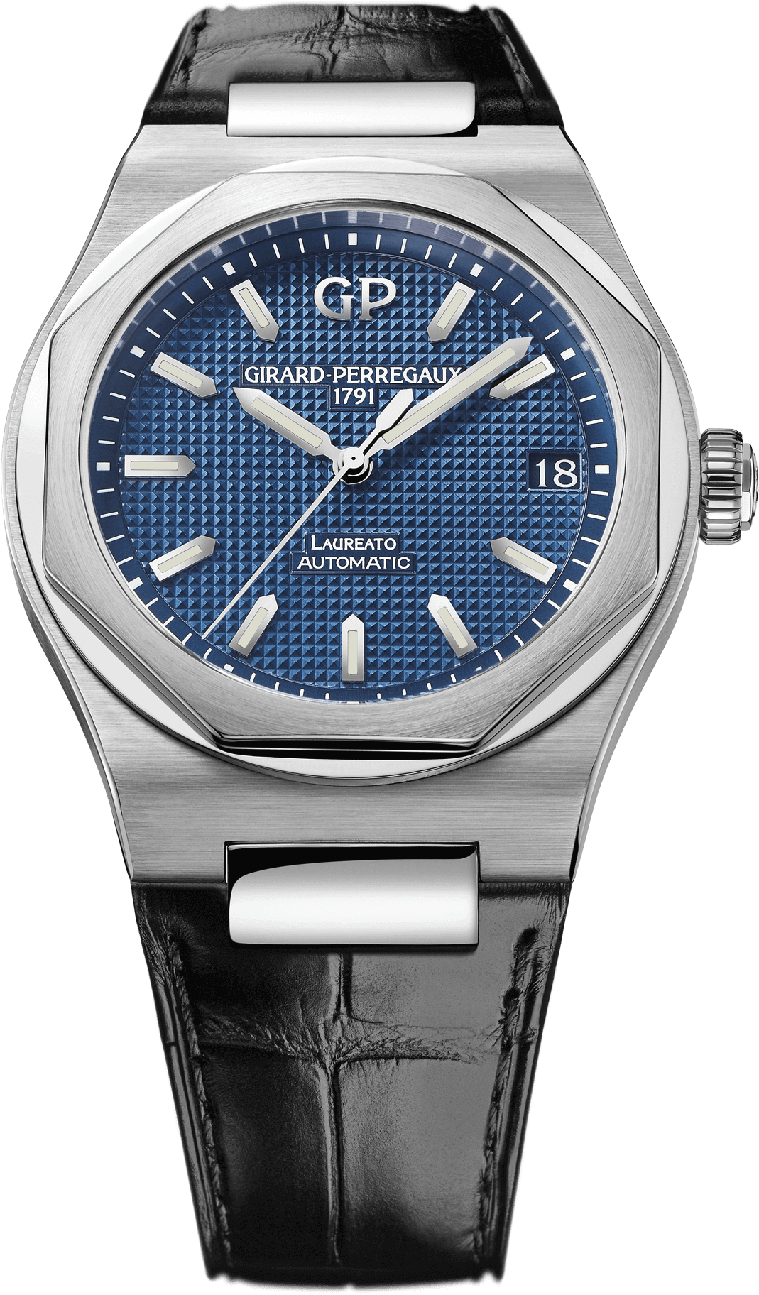Laureato Laureato 42 Mm Ref - Girard Perregaux Laureato Automatic 42mm 81010-11-431-11a (1292x2203), Png Download