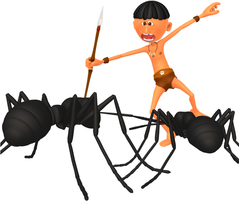 Not Easy To Live In Amazon Jungle - Insect (800x800), Png Download