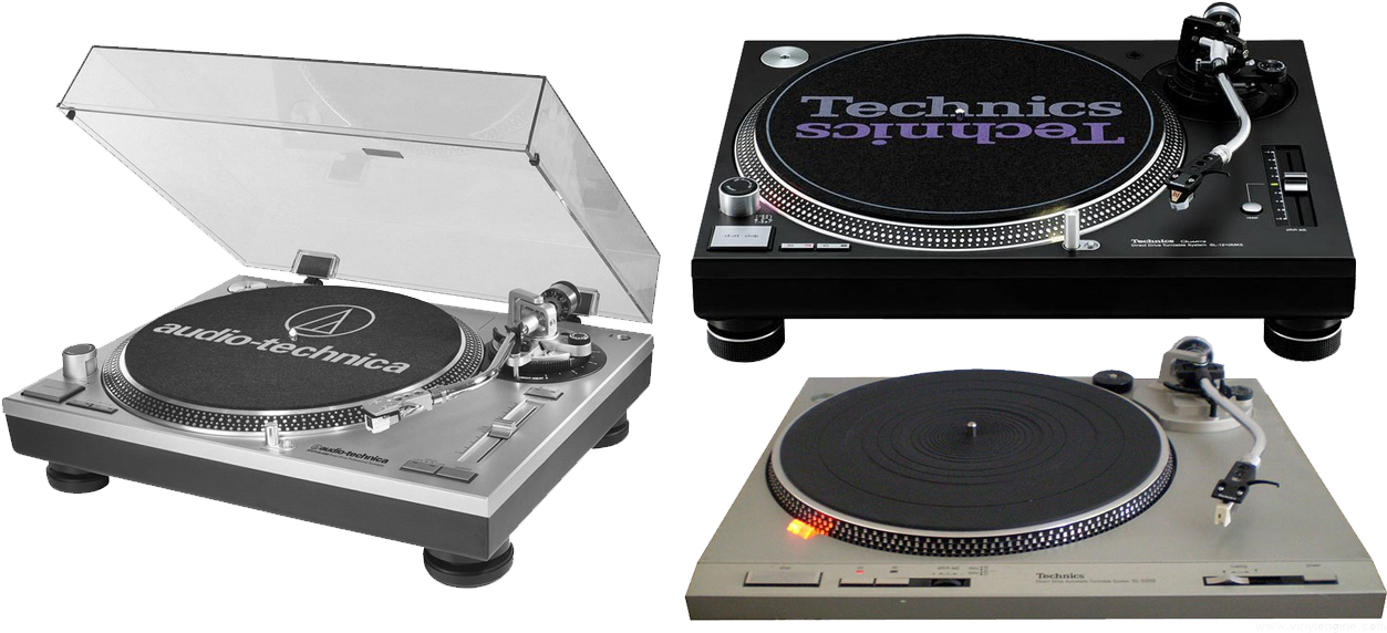 Turntable Repair - Audio-technica At-lp120-usbhc Turntable - Silver (1417x591), Png Download