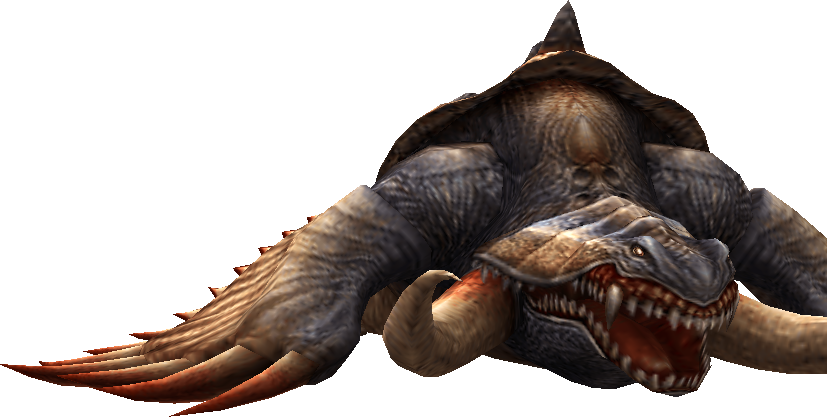 Adamantoise Type0 Psp - Type 0 Monsters (827x417), Png Download