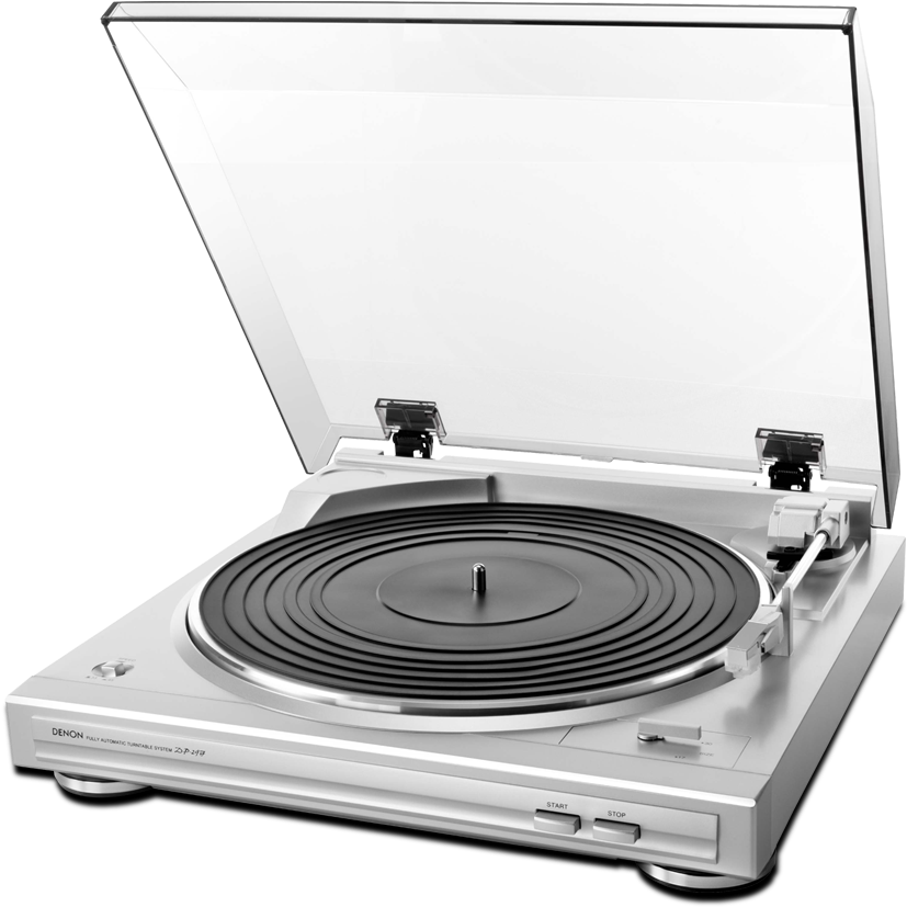 Denon Dp-29f Fully Automatic Turntable - Denon Dp-29f Silver Turntable (1280x1024), Png Download