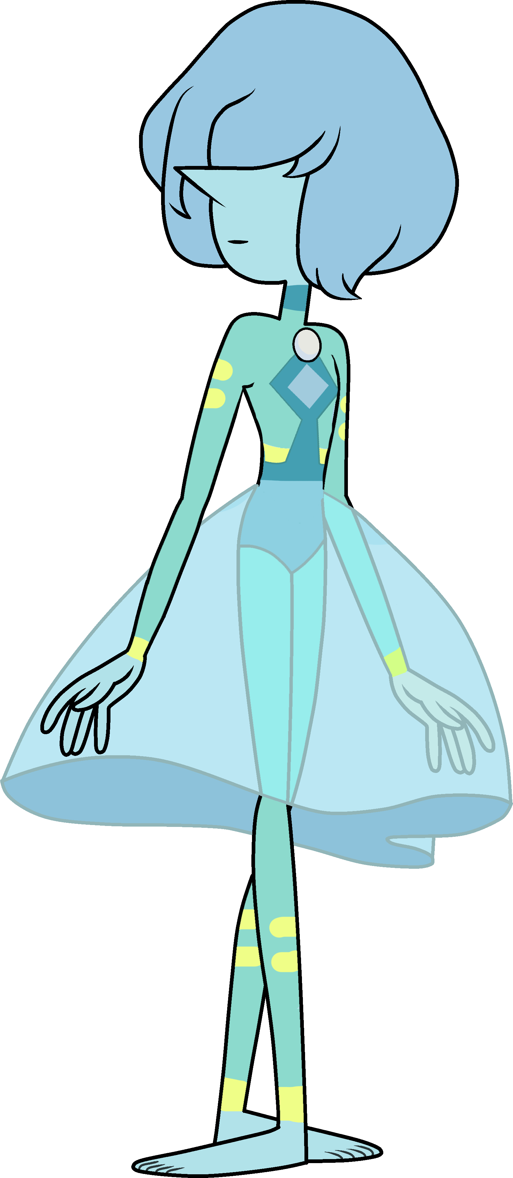 B Psp - Perla De Diamante Azul (1653x3798), Png Download