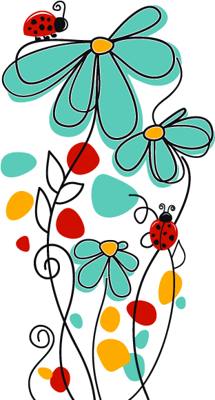 Vinilos Decorativos Flores Y Mariquitas - Gratitude Journal For Moms With Bible Verses (650x650), Png Download