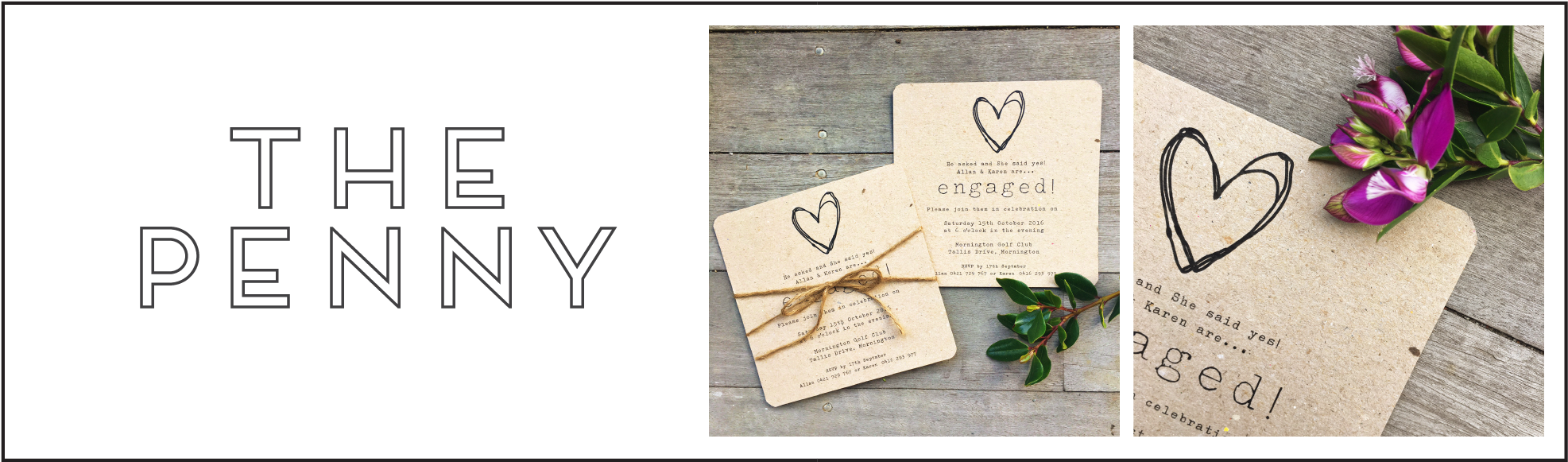 Simple White Calligraphy Script Invitation Wedding - Heart (2012x615), Png Download