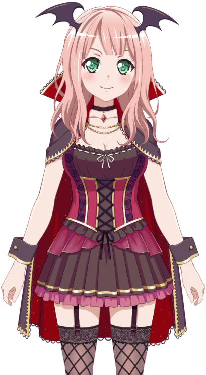 Sexy Vampire Live2d Model - Vampire Bang Dream (680x940), Png Download