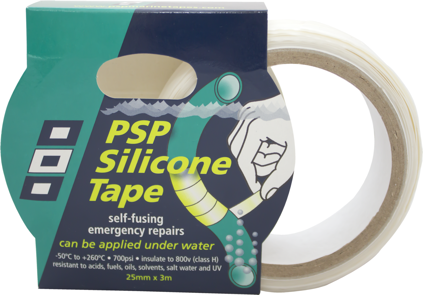 Psp Marine Tapes Launches Self-fusing Silicone Tape - Tape Silicone (1782x1187), Png Download