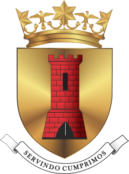 Brasão De Armas Do Comando Distrital De Beja Da Psp - Psp Policia (442x599), Png Download