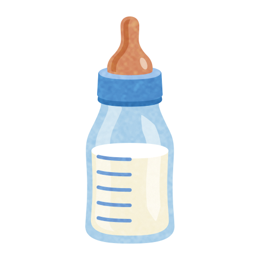 All Bottle Supplements Can Be Added To The Bottle Or - Baby Bottle (506x504), Png Download