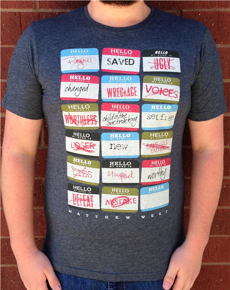 Hello My Name Is Tee - Active Shirt (1001x1001), Png Download