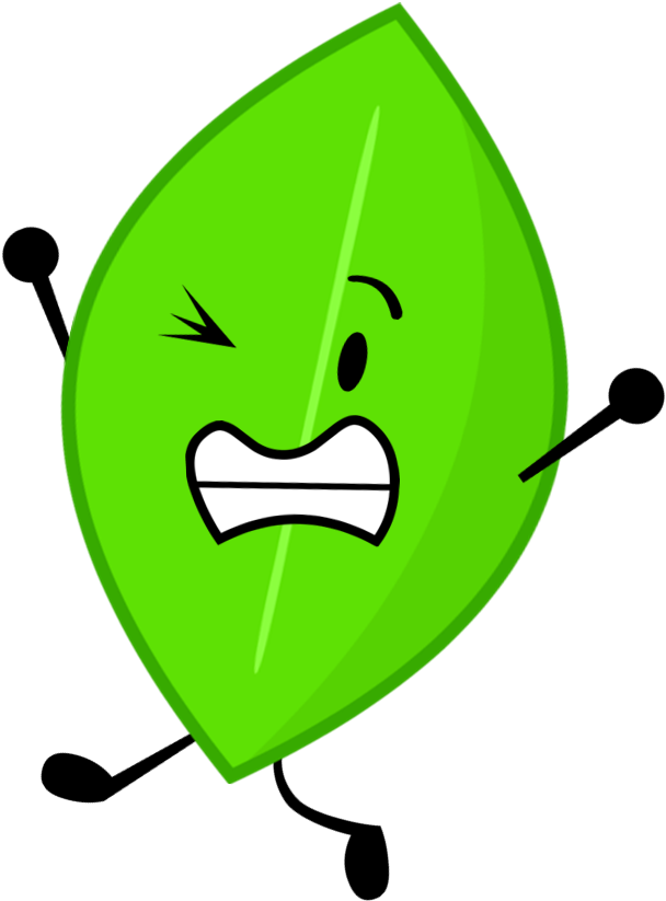 Image Leafy Pose Png Object Shows Community - Leafy Bfdi Png (637x888), Png Download