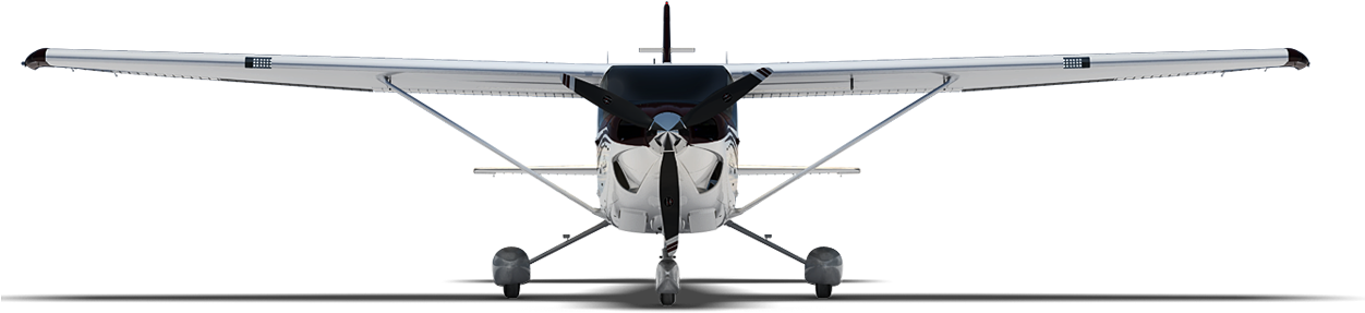 Maintenance - Cessna 172 (1584x576), Png Download