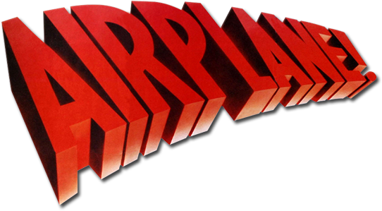 Airplane Image - Airplane Movie Logo Png (800x310), Png Download