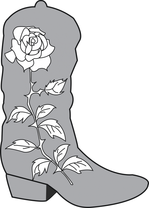 Boots - Shoe (500x697), Png Download