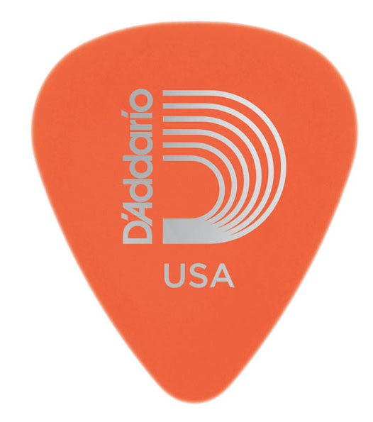 Daddario Pick - Planet Waves 1dbu5-10 Duralin Guitar Picks - Medium/heavy (1000x800), Png Download