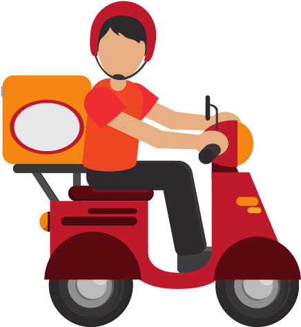 Graphic Royalty Free Library Delivery Vector Person Delivery Man Icon Png Full Size Png Download Seekpng