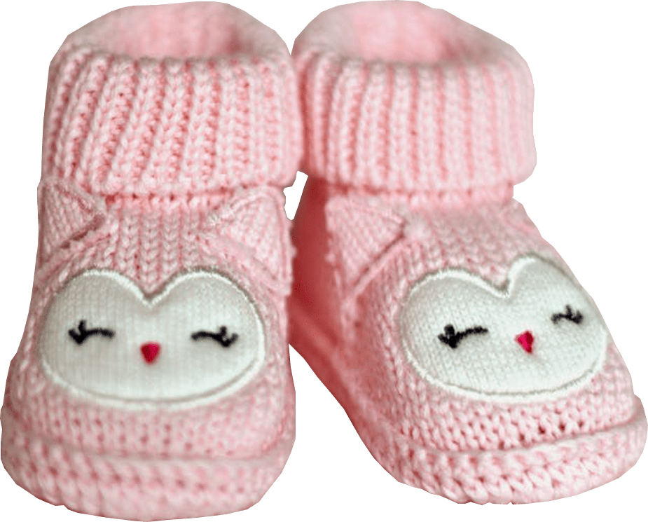 Pink Baby Boots - Baby Clothes Transparent Background (925x745), Png Download