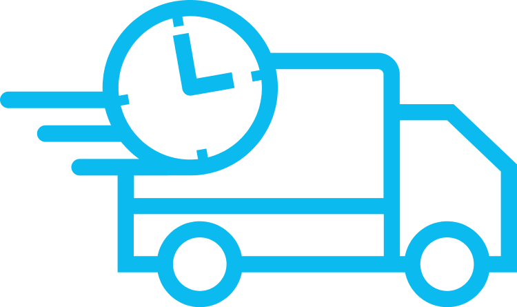 Efficient Delivery - Lead Time Clip Art (750x445), Png Download
