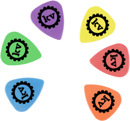 Guitar Picks Album - Plectrum (600x600), Png Download